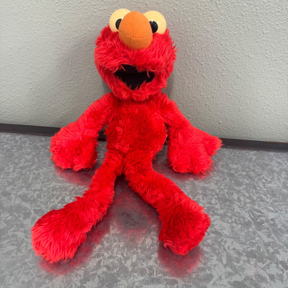 Applause Elmo‎ Plush Toy Sesame Street Stuffed Animal Kids Red 16 Inch Vintage